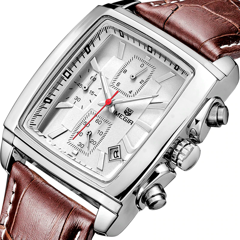 Classic Square Wristwatches for Men - Image 2
