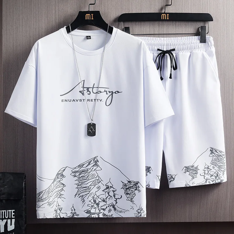 Peak suit white