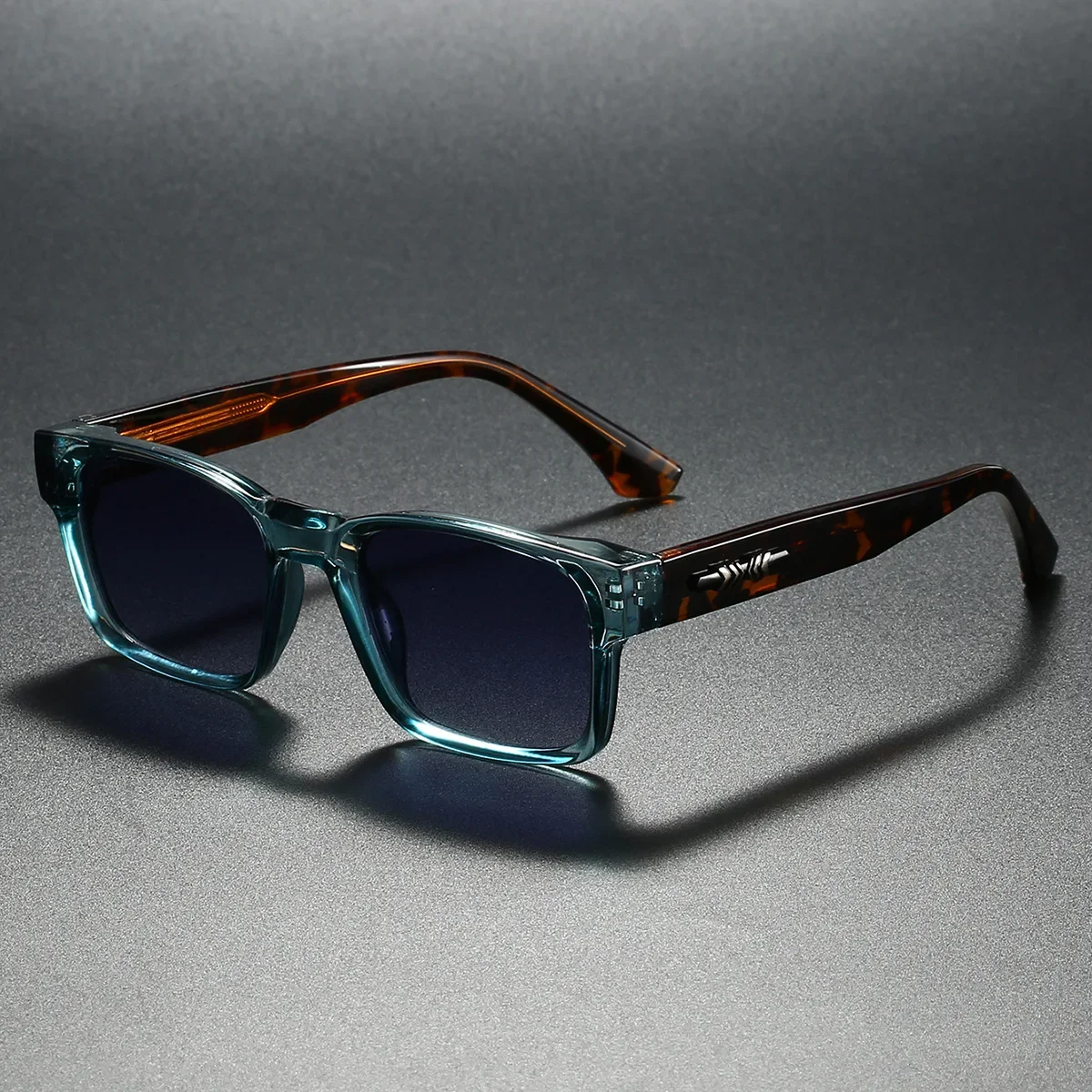 Viewring Quality Square Polarized Sunglasses Men Metal Core UV400 Unisex Sun Glasses Travel Hiking Beach Fishing Eyewear