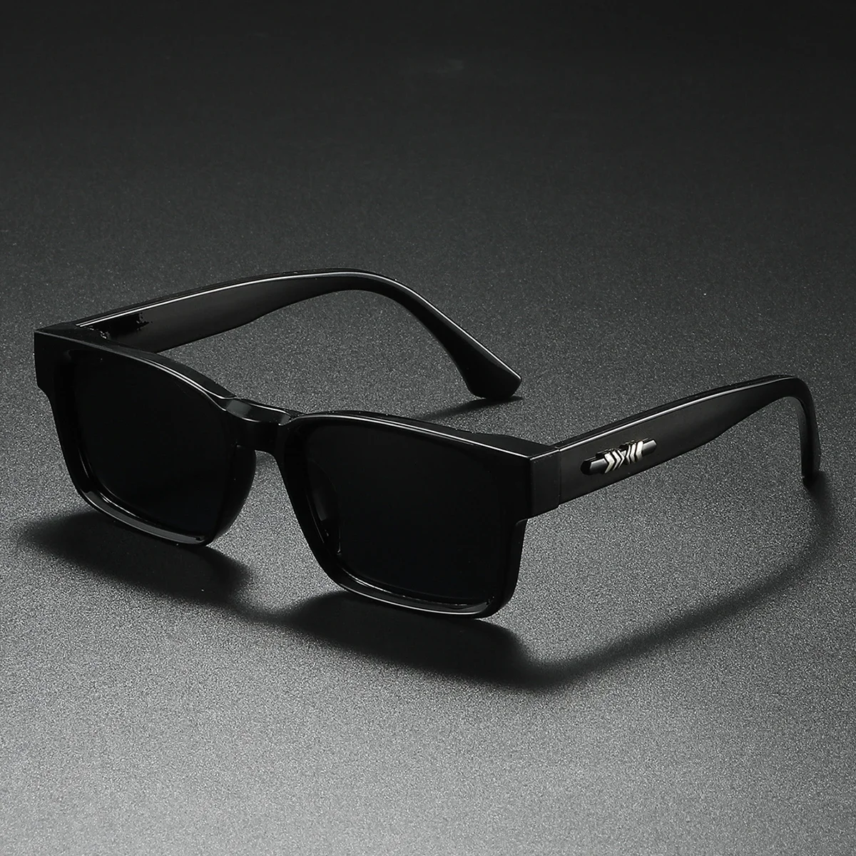 Viewring Quality Square Polarized Sunglasses Men Metal Core UV400 Unisex Sun Glasses Travel Hiking Beach Fishing Eyewear