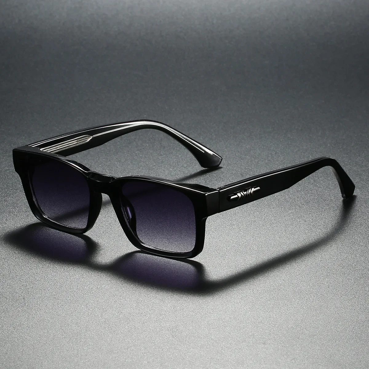 Viewring Quality Square Polarized Sunglasses Men Metal Core UV400 Unisex Sun Glasses Travel Hiking Beach Fishing Eyewear