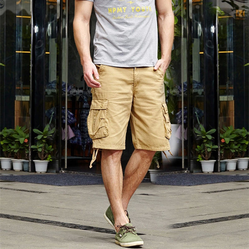 Men's Summer Baggy Cotton Shorts - Image 2
