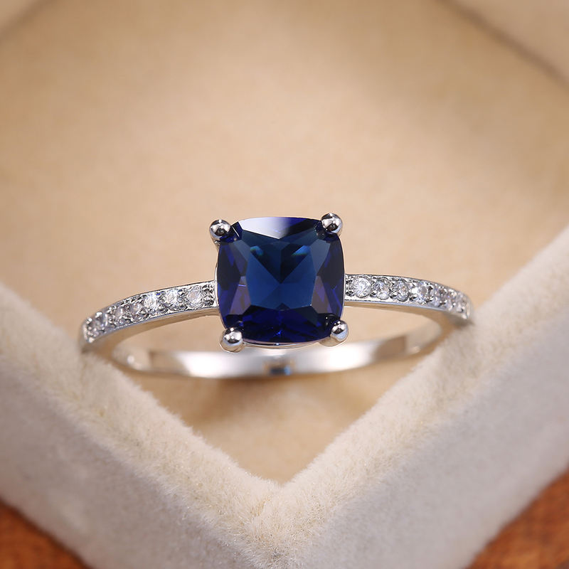 Square Stone Elegant Ring Square Stone Elegant Ring