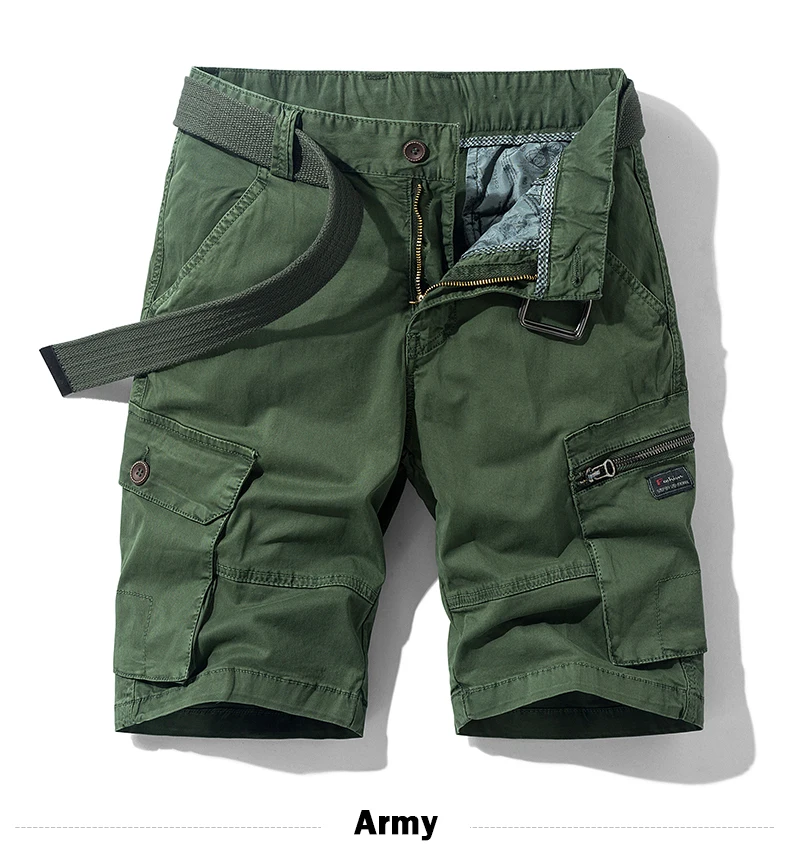 Men's Casual Loose Fit Cotton Shorts