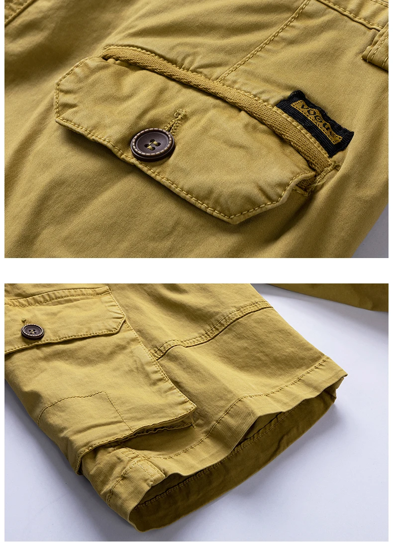 Men's Casual Loose Fit Cotton Shorts