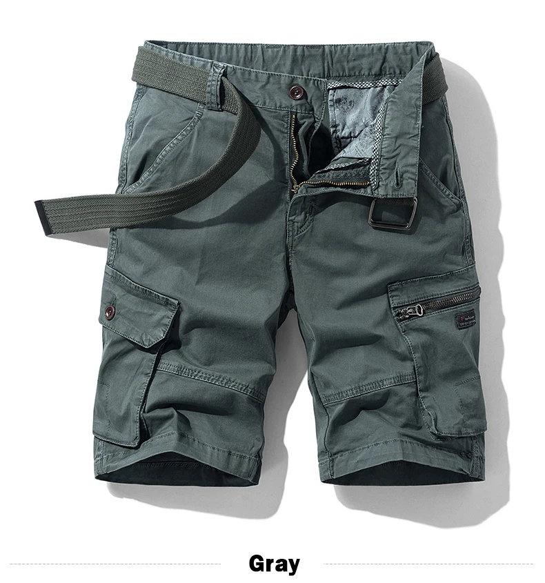 Men's Casual Loose Fit Cotton Shorts