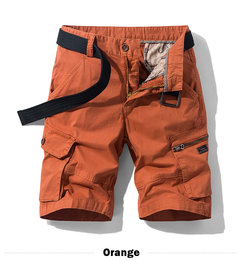 Men's Casual Loose Fit Cotton Shorts