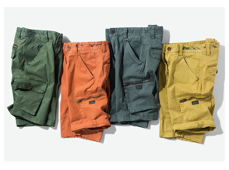 Men's Casual Loose Fit Cotton Shorts