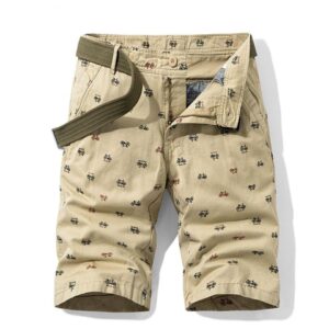 Men's Cargo Shorts with Pattern