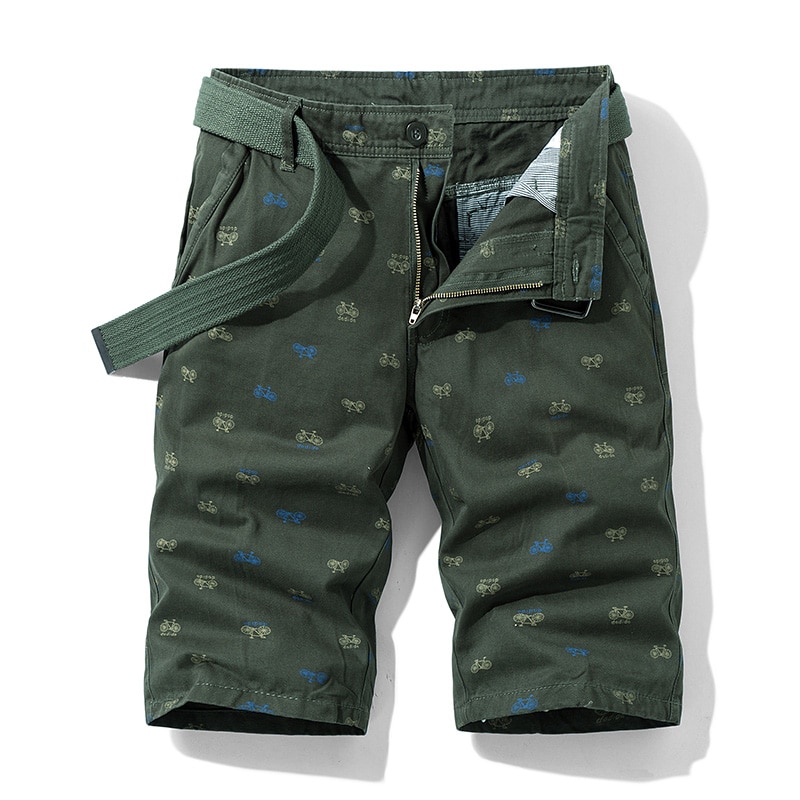 Men's Cargo Shorts with Pattern - Image 4
