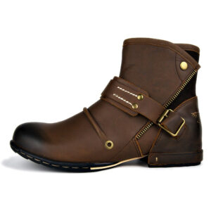 Men's Genuine Leather Combat Boots
