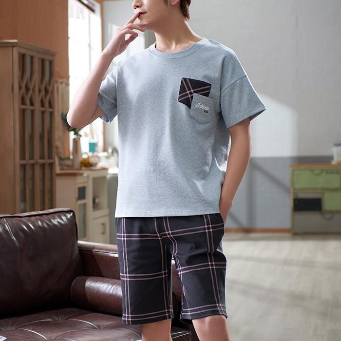 Men's Summer Breathable Cotton Clothing Set - Image 2