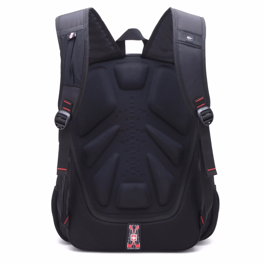 Men's Diagonal Zippper USB Backpack - Image 5